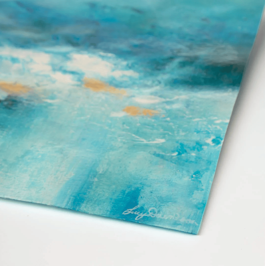 Return III by Lucy Davidson - Original Painting Test