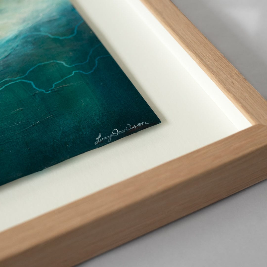 At The Wharf - Raglan Original Painting by Lucy Davidson 