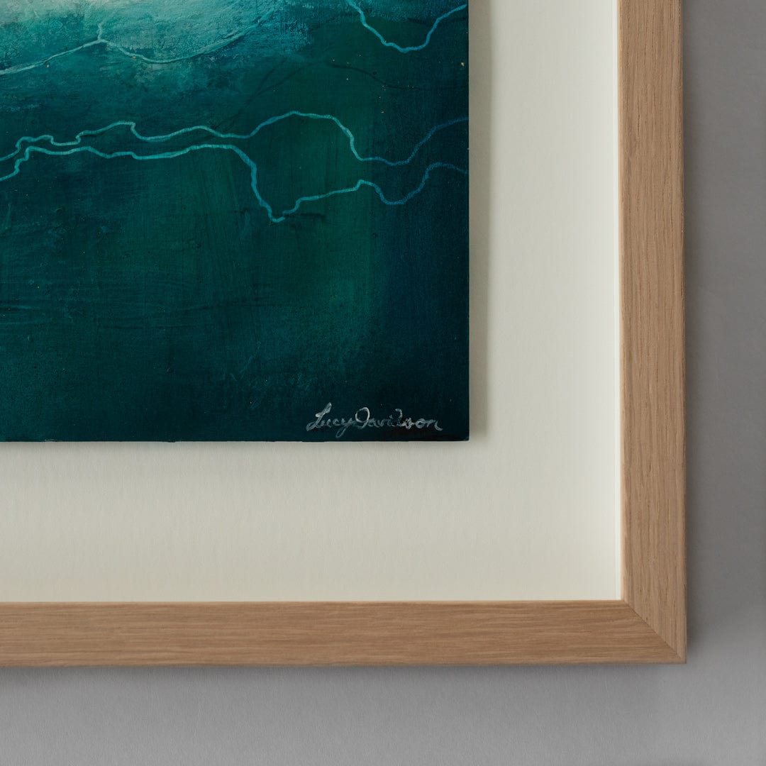 At The Wharf - Raglan Original Painting by Lucy Davidson 