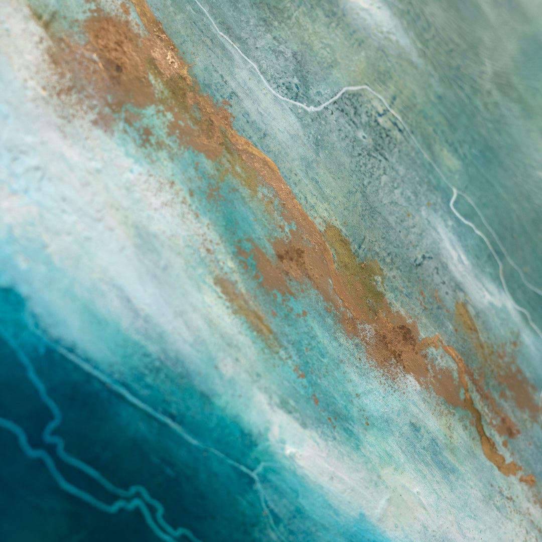 At The Wharf - Raglan Original Painting by Lucy Davidson 