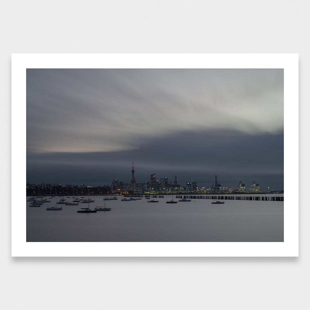 Auckland Dusk Photographic Art Print by Jeremy Senior