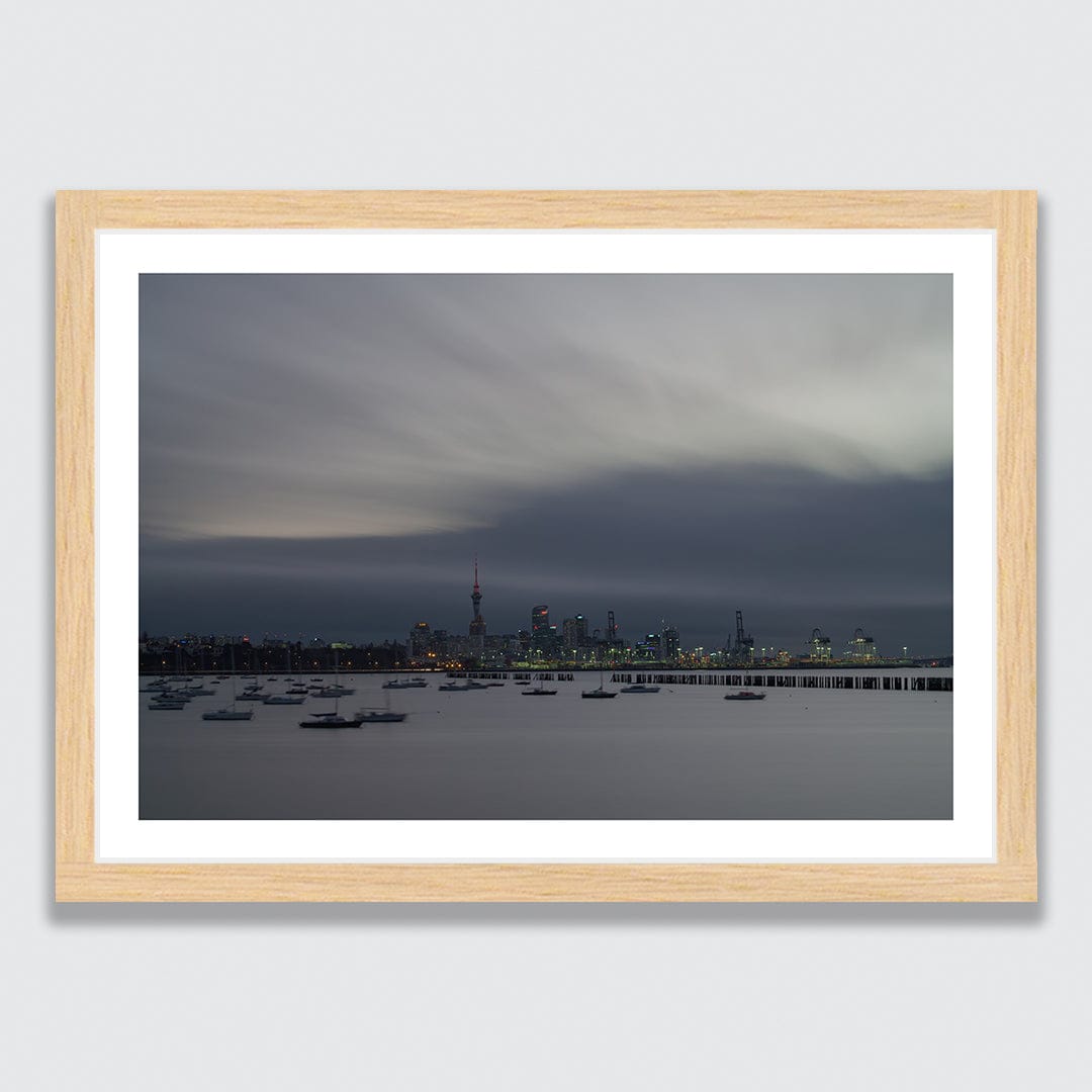 Auckland Dusk Photographic Art Print by Jeremy Senior