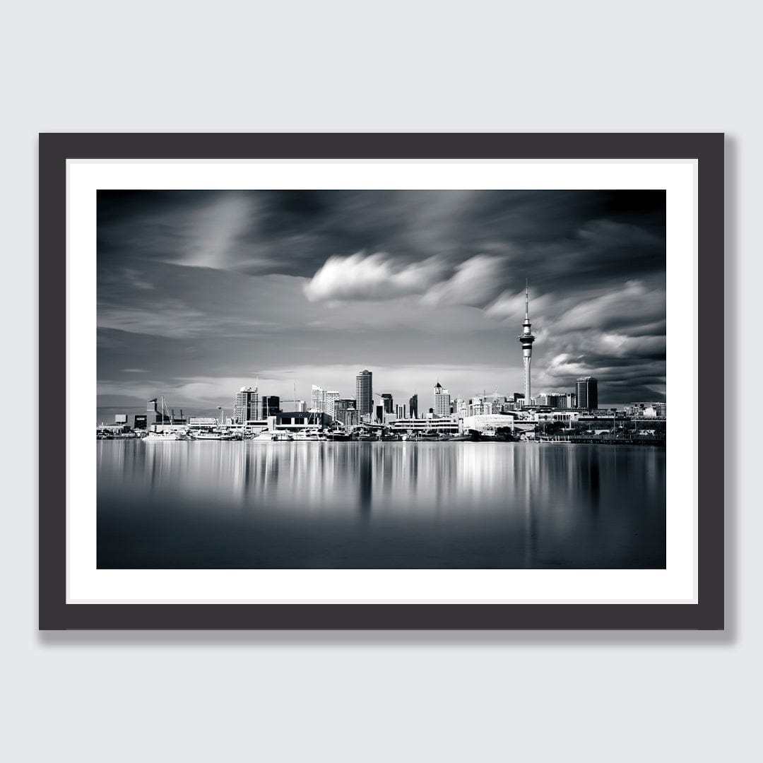 Auckland City Photographic Print by Mike Mackinven