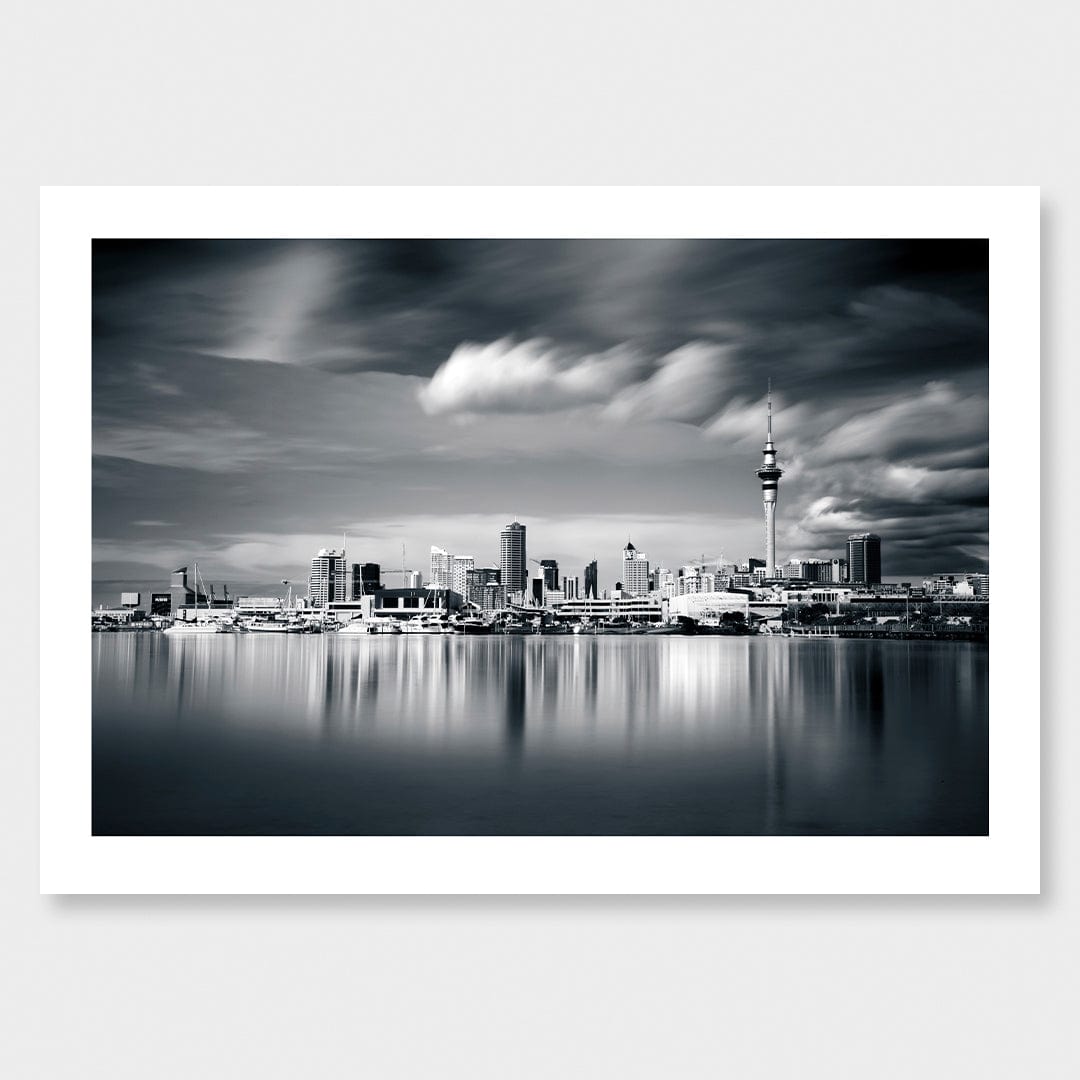 Auckland City Photographic Print by Mike Mackinven