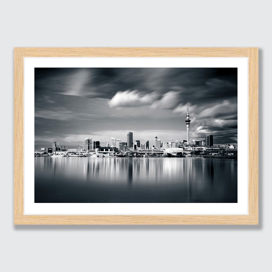 Auckland City Photographic Print by Mike Mackinven