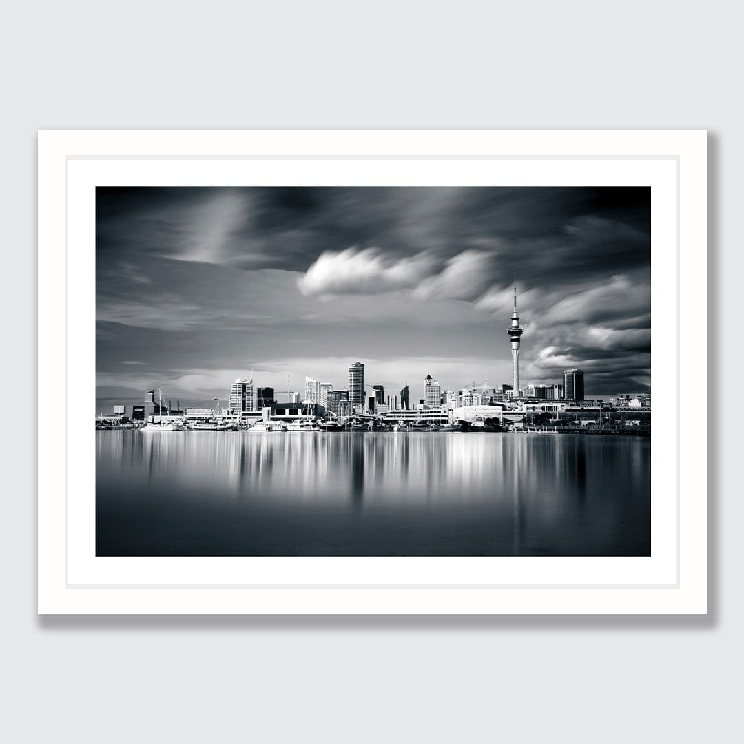 Auckland City Photographic Print by Mike Mackinven