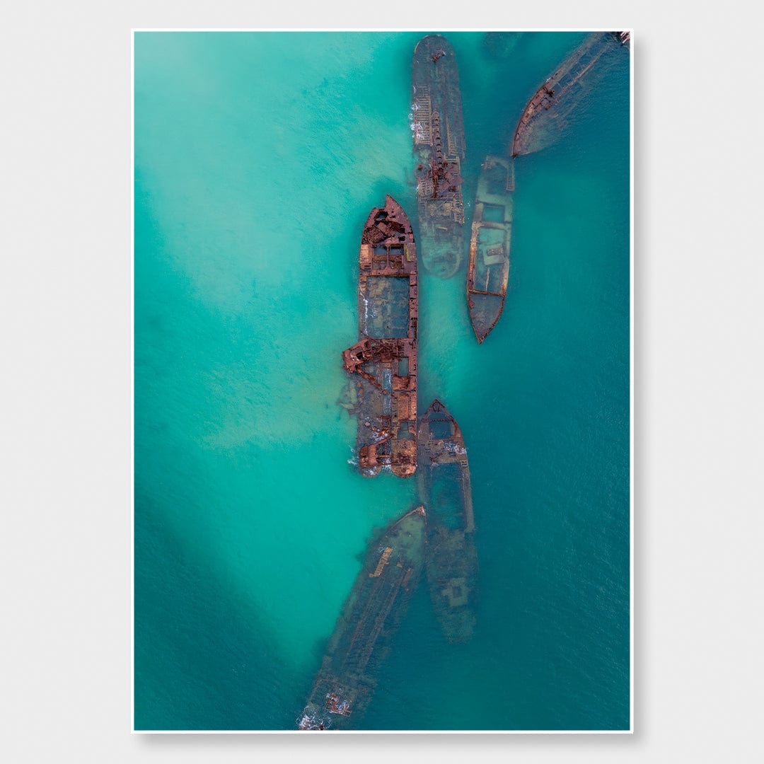 Battleships Photographic Print by Jeremy Cole