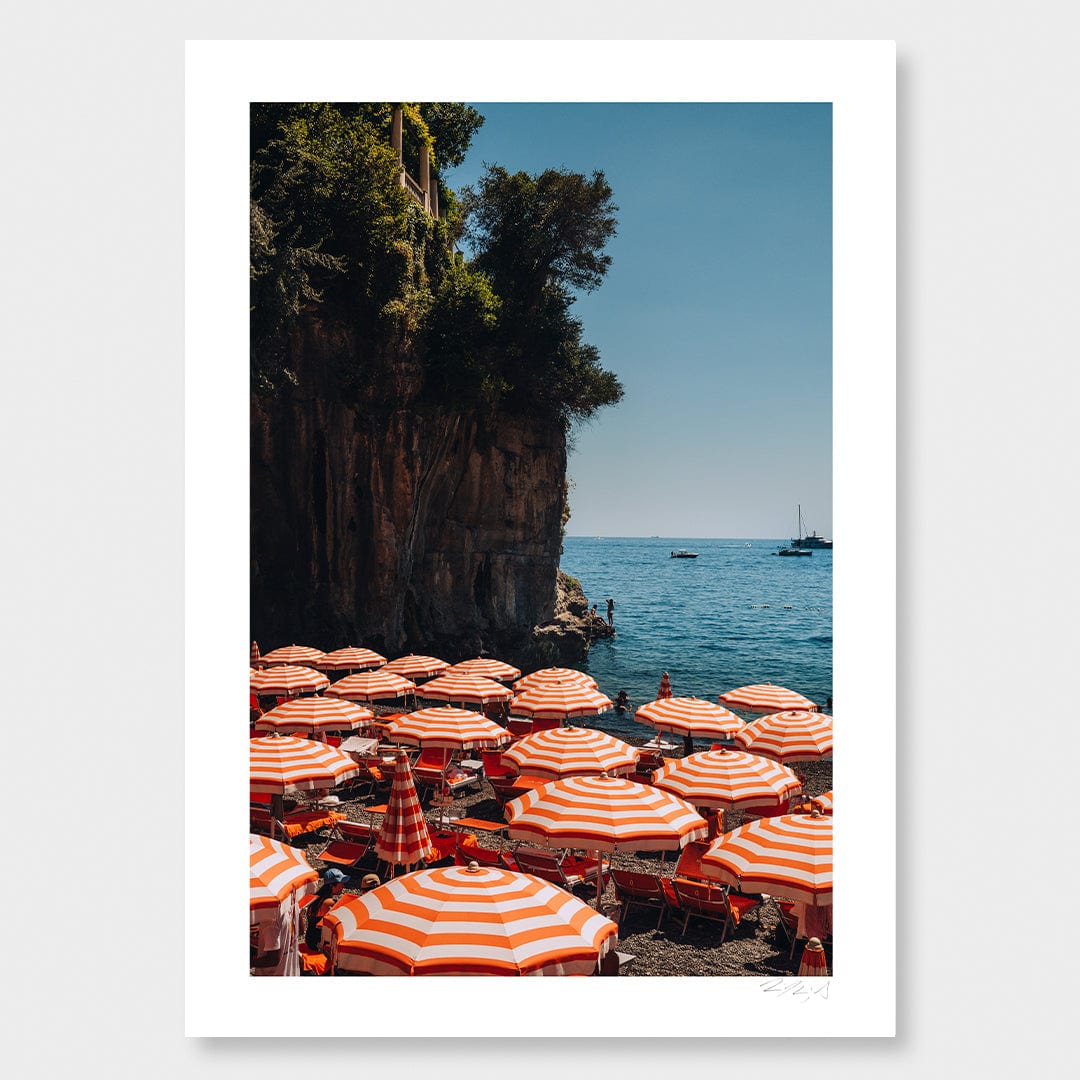 Beach Club Arienzo Art Print by Jessica Higueras