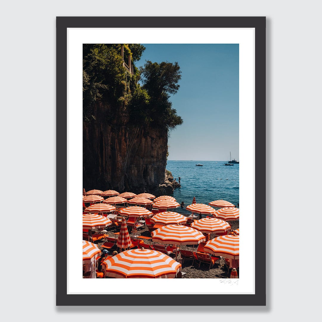 Beach Club Arienzo Art Print by Jessica Higueras