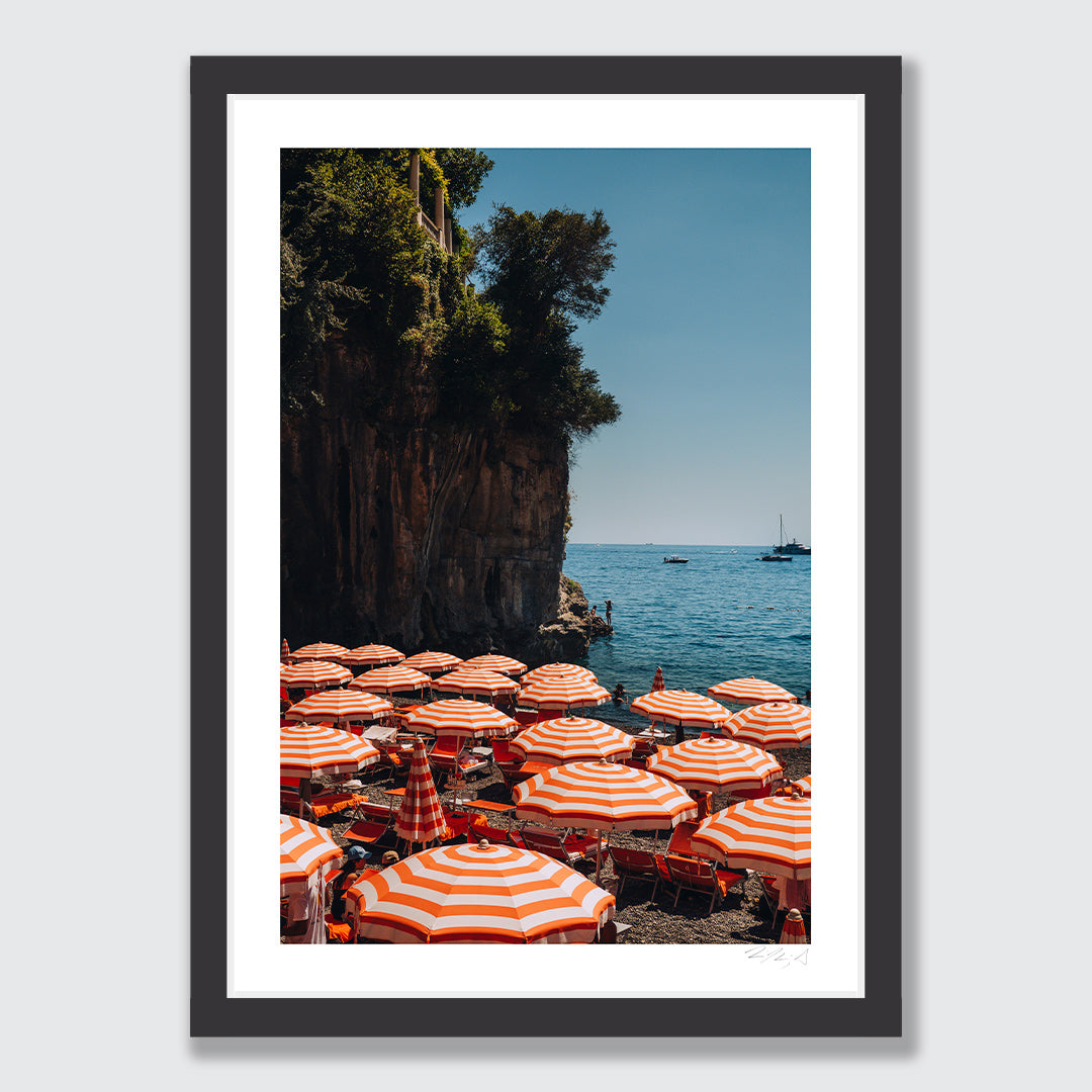 Beach Club Arienzo Art Print by Jessica Higueras