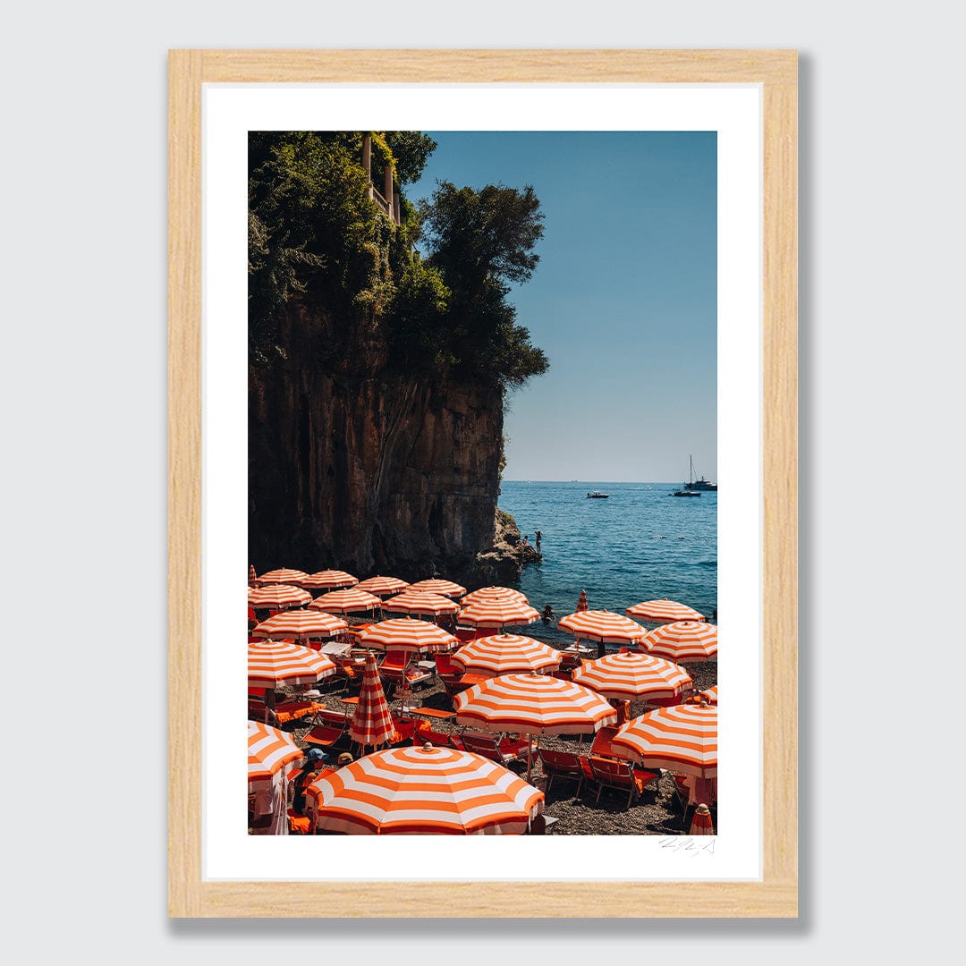 Beach Club Arienzo Art Print by Jessica Higueras