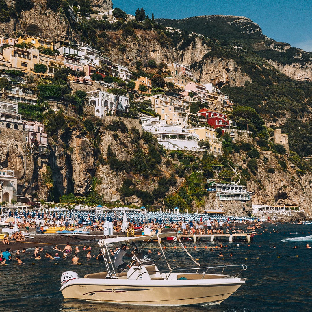 Bellissimo Positano Art Print by Jessica Higueras