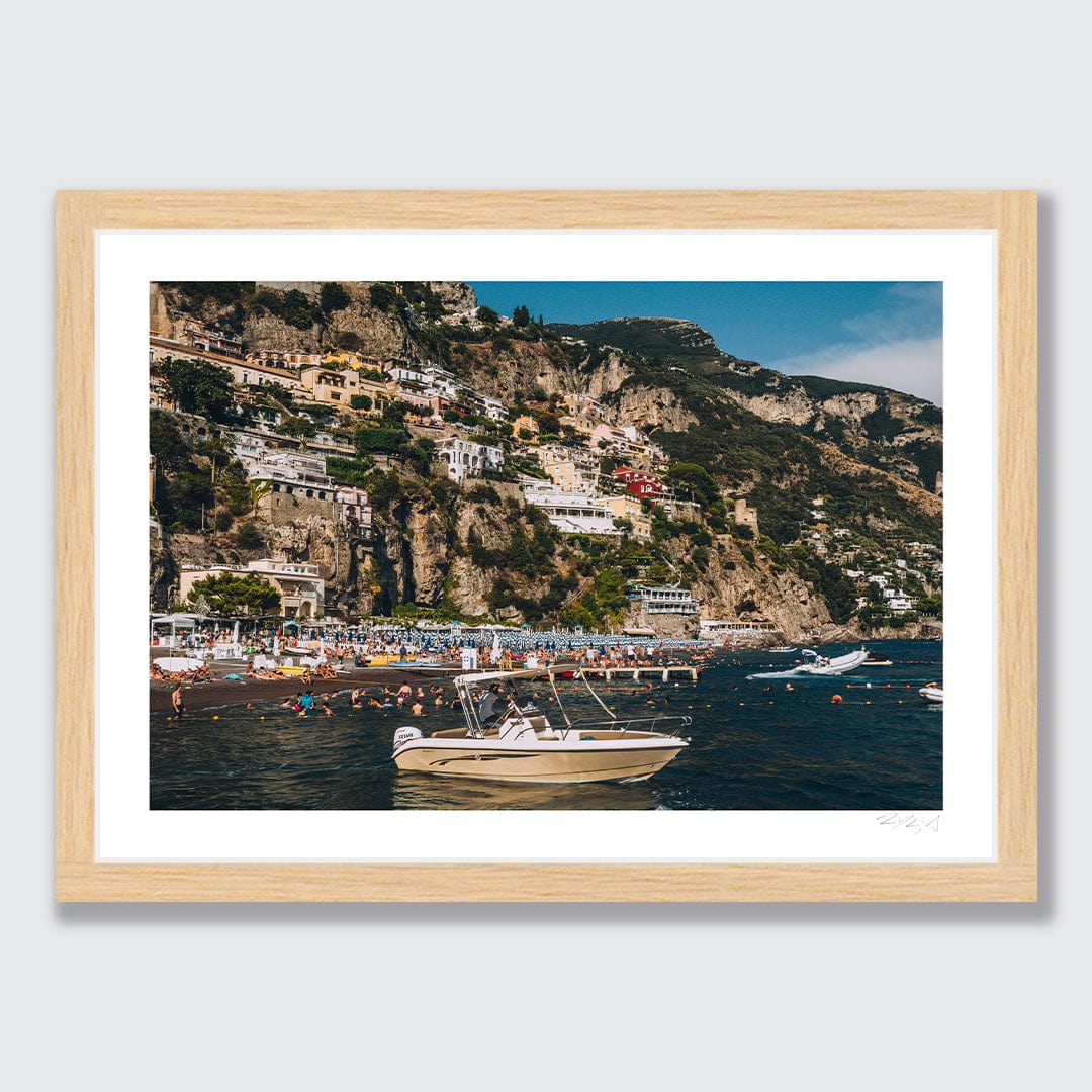 Bellissimo Positano Art Print by Jessica Higueras