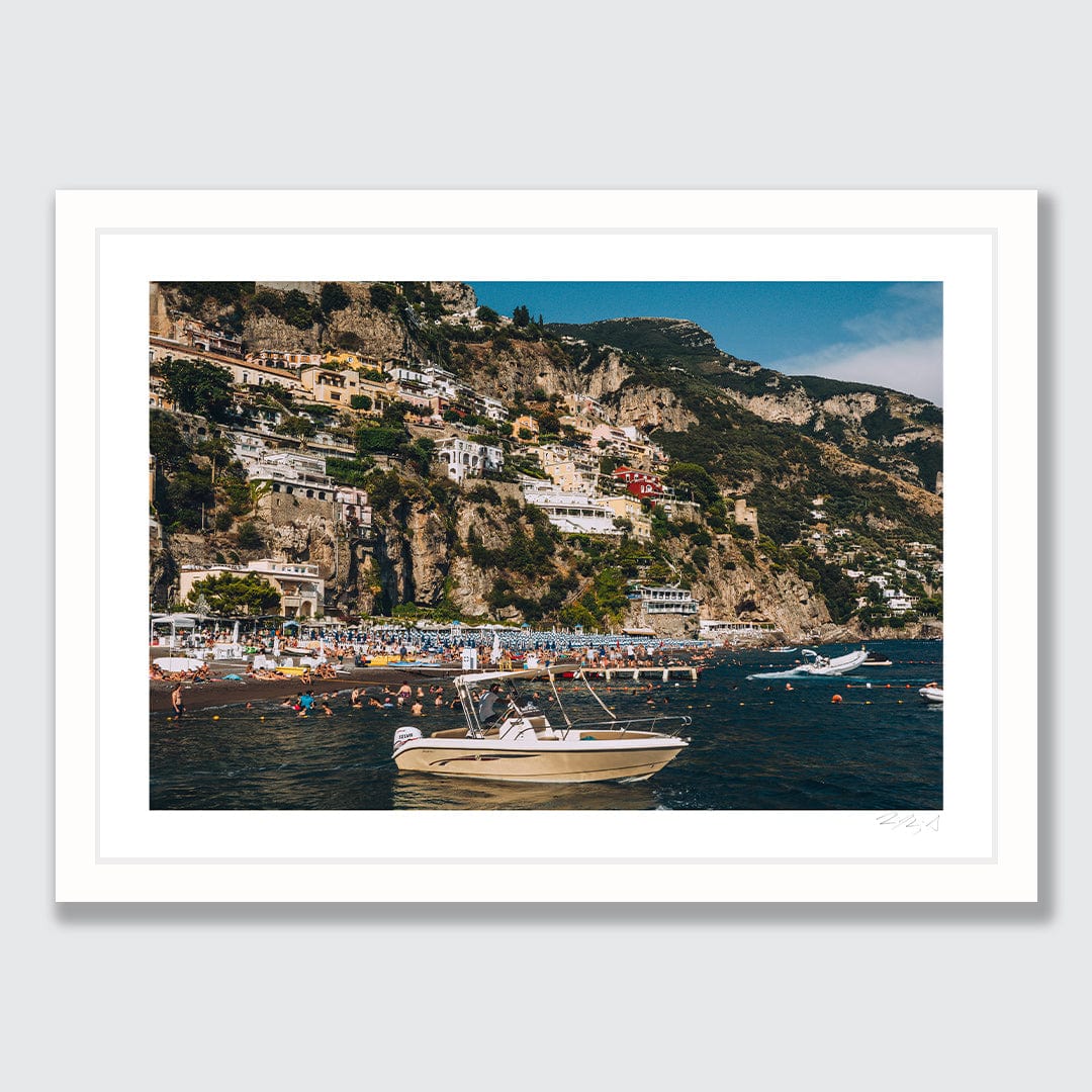 Bellissimo Positano Art Print by Jessica Higueras