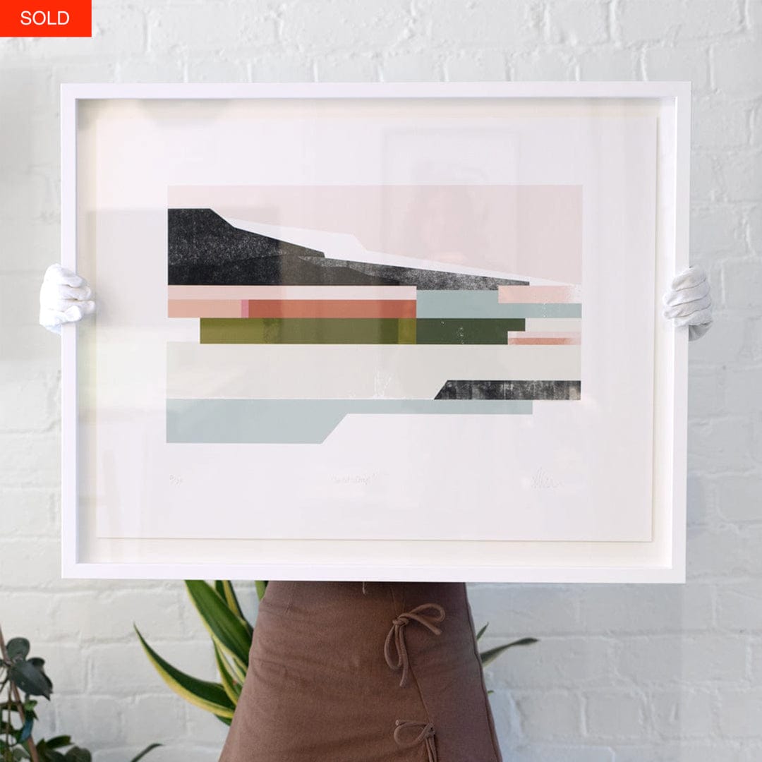 Sunset Strip Limited Edition Art Print by Sarah Parkinson