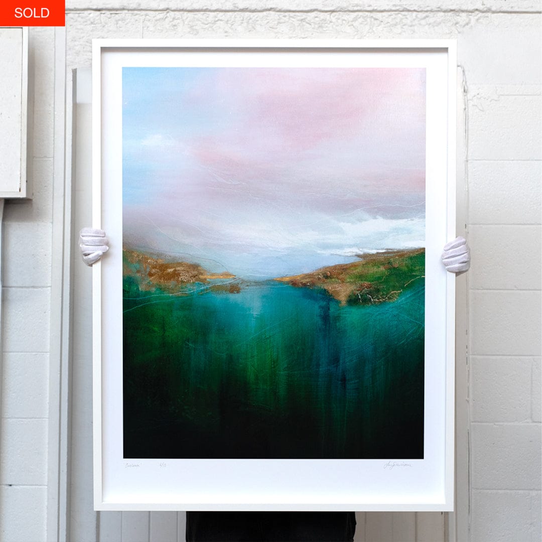 Bespoke A0 Outlook Limited Edition Art Print by Lucy Davidson