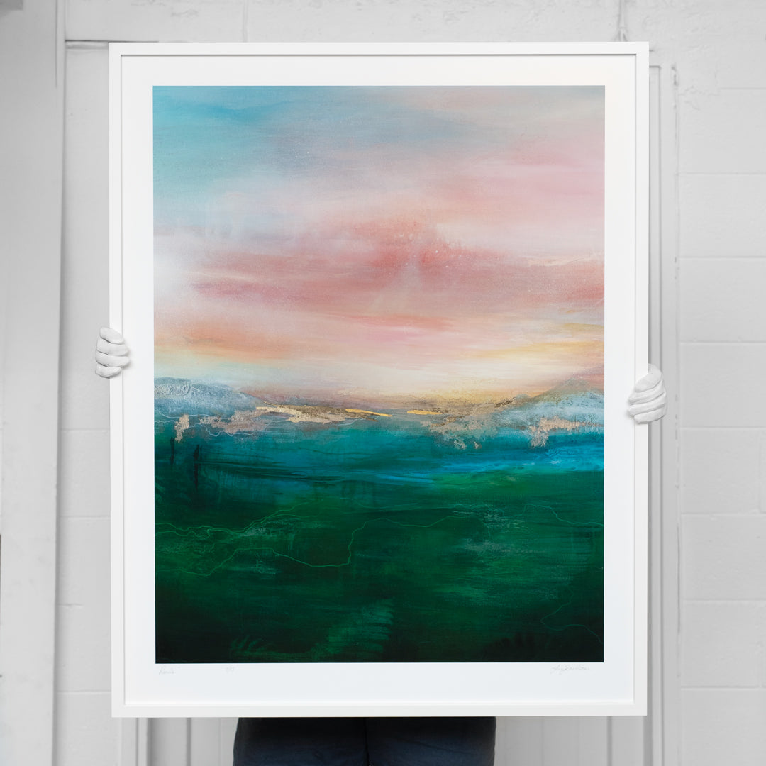 Bespoke A0 Reside Limited Edition Art Print by Lucy Davidson