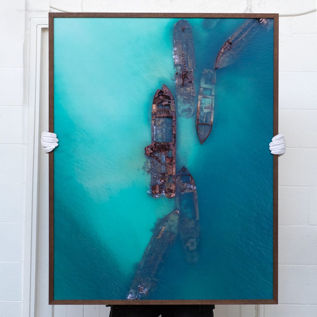 Bespoke Framed Battleships Photographic Print by Jeremy Cole