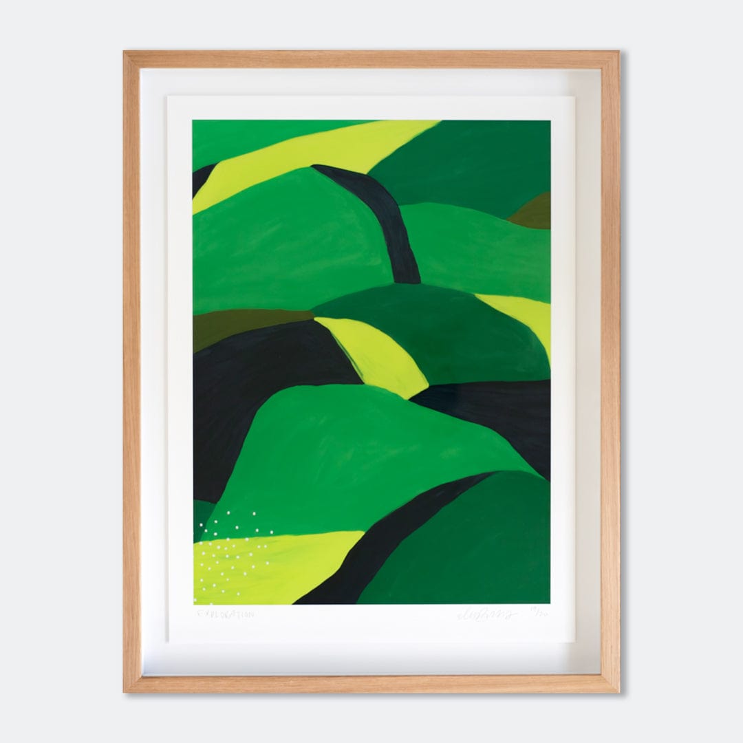 Bespoke Framed Exploration Limited Edition Art Print by Alice Berry