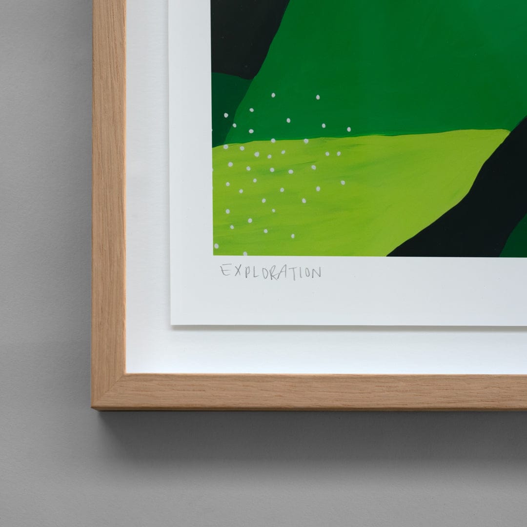 Bespoke Framed Exploration Limited Edition Art Print by Alice Berry