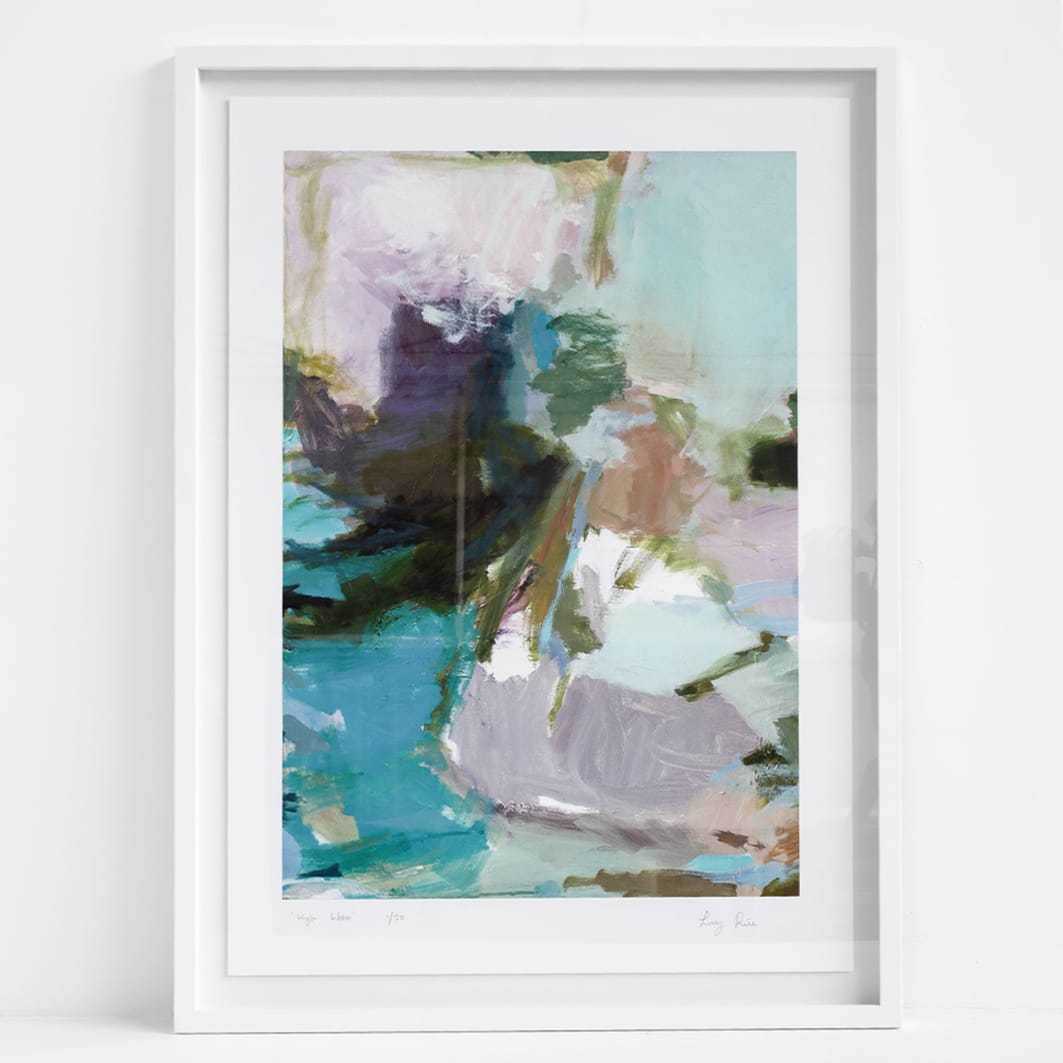 Bespoke Framed High Water Limited Edition Art Print by Lucy Rice