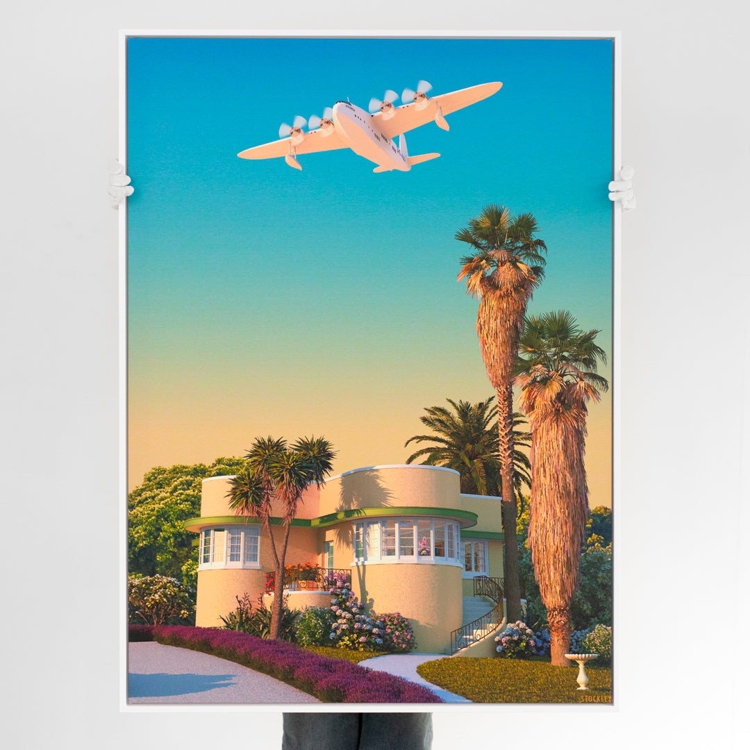 Bespoke Framed Limited Edition Empire Canvas Print by Simon Stockley