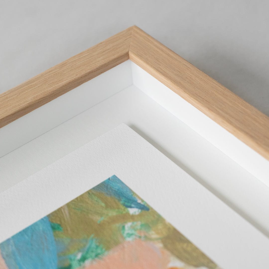 Bespoke Framed Limited Edition Harp Art Print by Lucy Rice