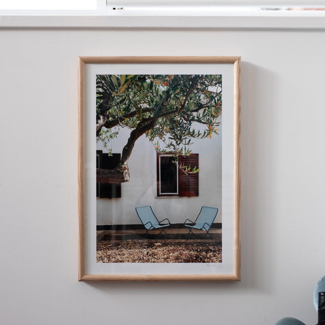 Bespoke Framed My Kind of Cottage Scopello Art Print by Jessica Higueras