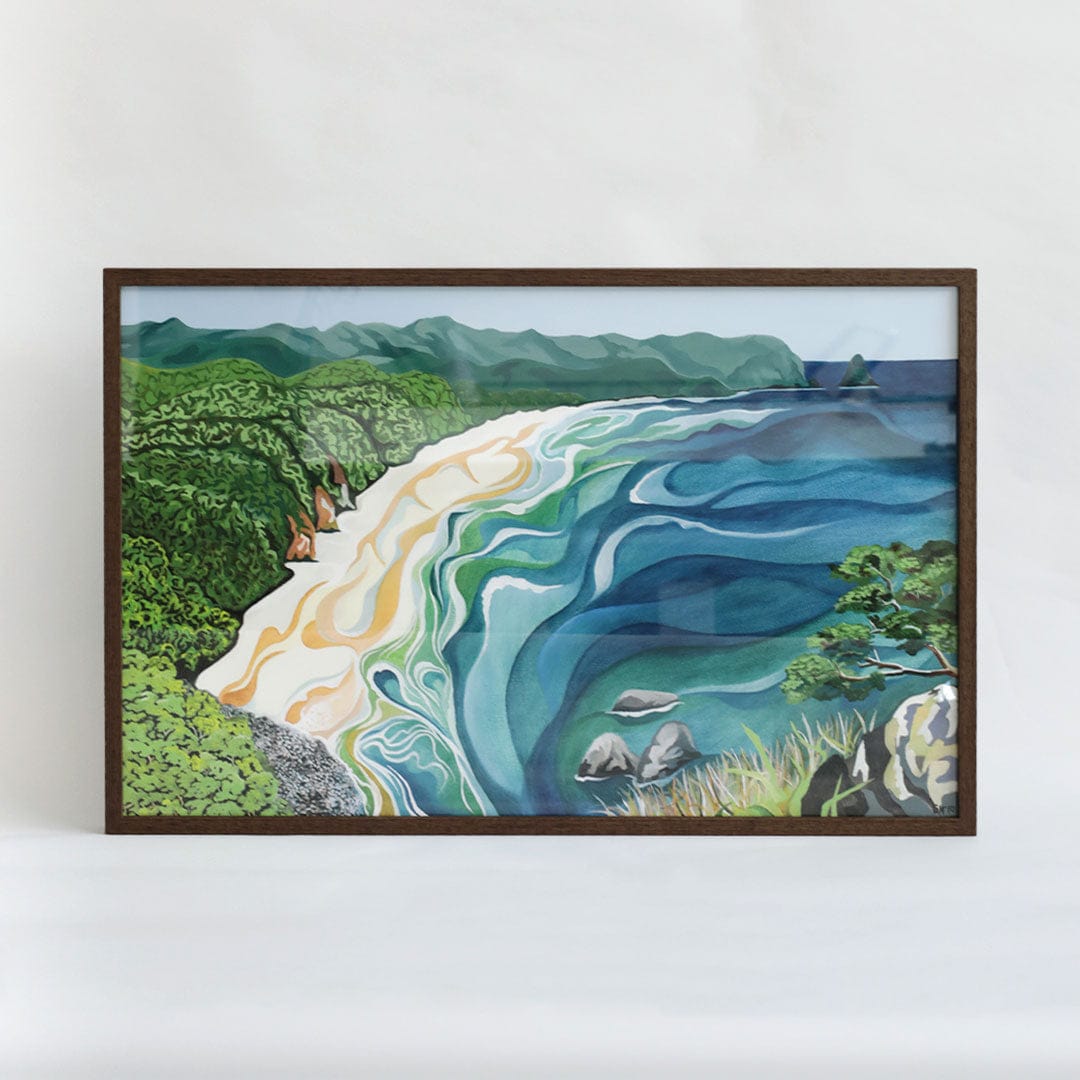 Bespoke Framed New Chums Art Print by Guy Harkness