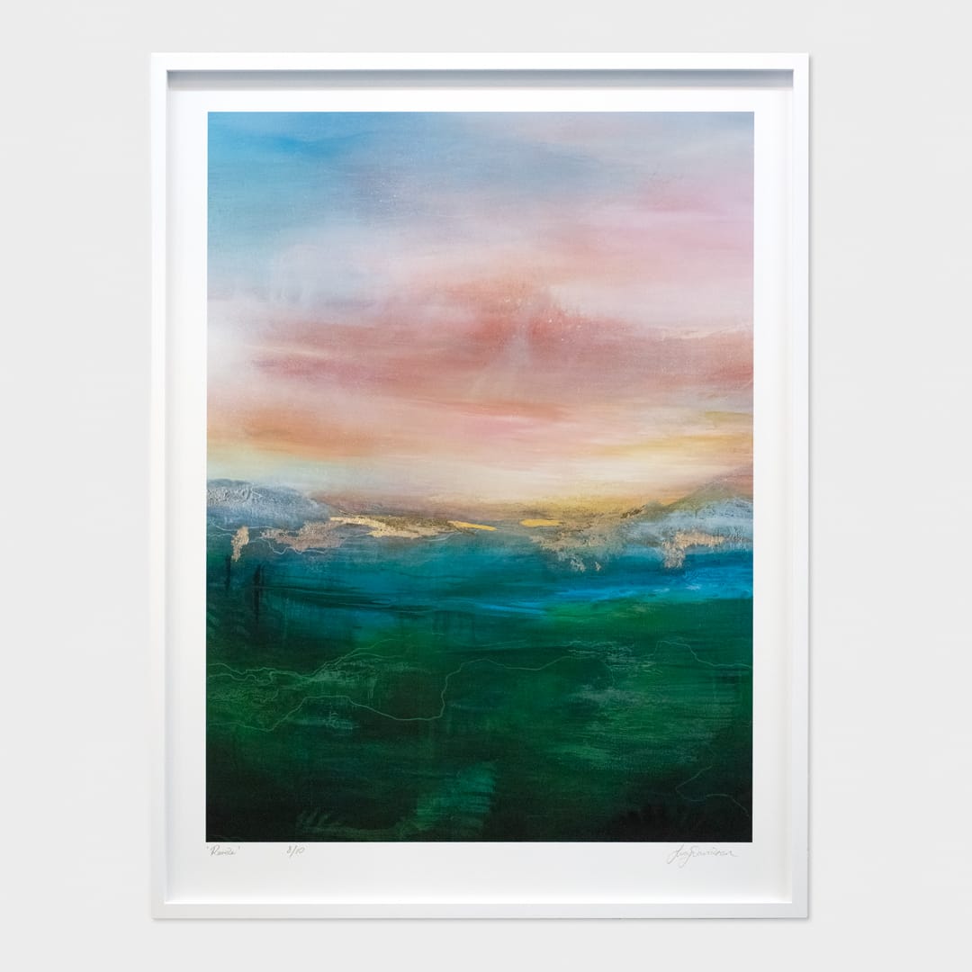 Bespoke Framed Reside Limited Edition Art Print by Lucy Davidson