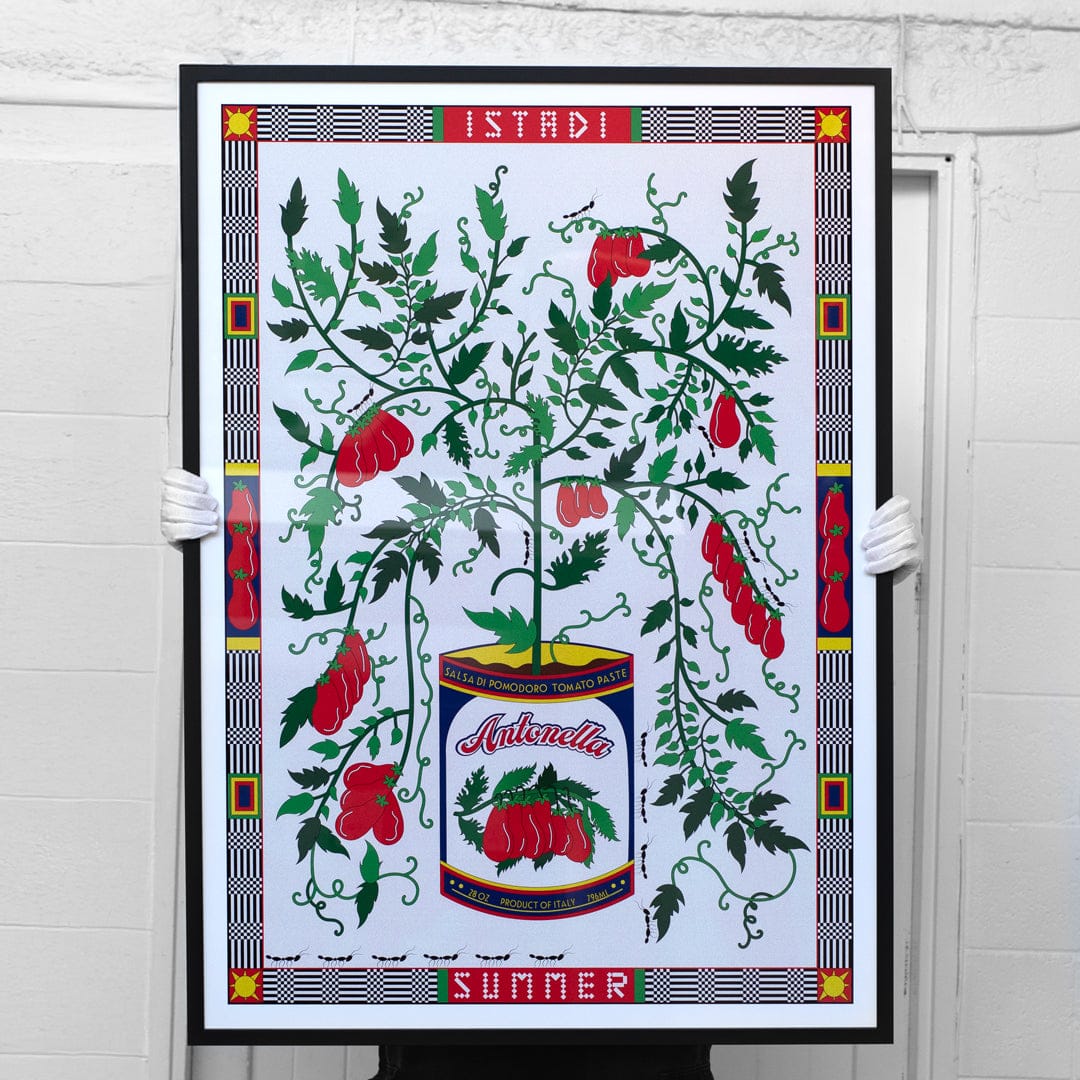 Bespoke Framed Summer Art Print by Francesca Melis