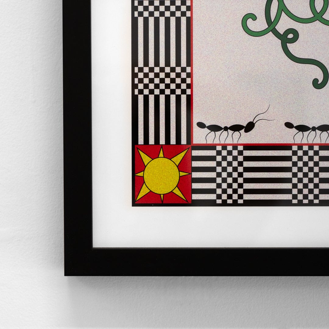 Bespoke Framed Summer Art Print by Francesca Melis