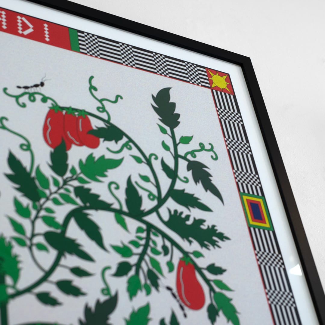 Bespoke Framed Summer Art Print by Francesca Melis