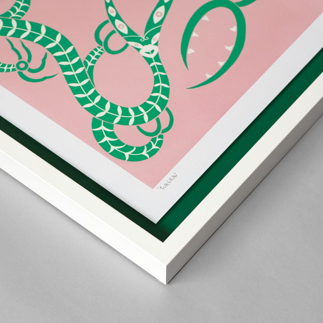 Bespoke Framed Tokerau Limited Edition Print by Kapowai