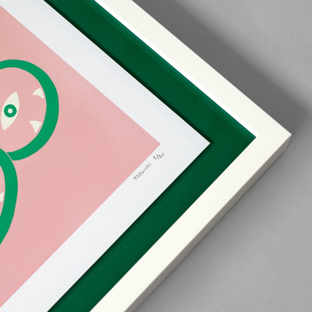 Bespoke Framed Tokerau Limited Edition Print by Kapowai