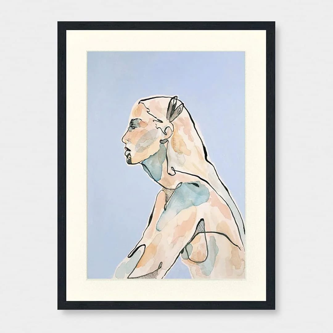 Bespoke Framed Whakapono Art Print by Makus Art