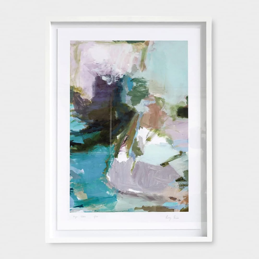 Bespoke Framed High Water Limited Edition Art Print by Lucy Rice
