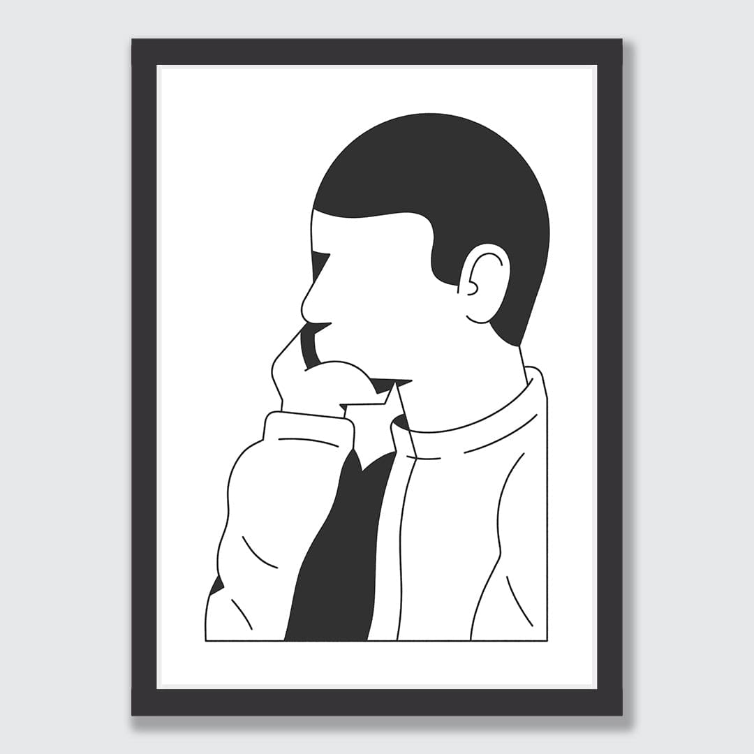 Block Art Print by Matt Jennings