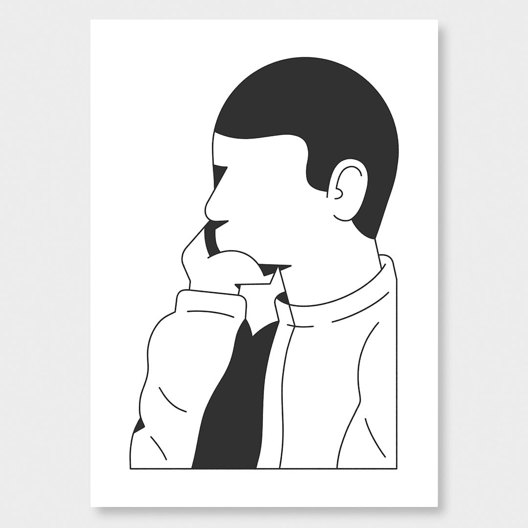 Block Art Print by Matt Jennings