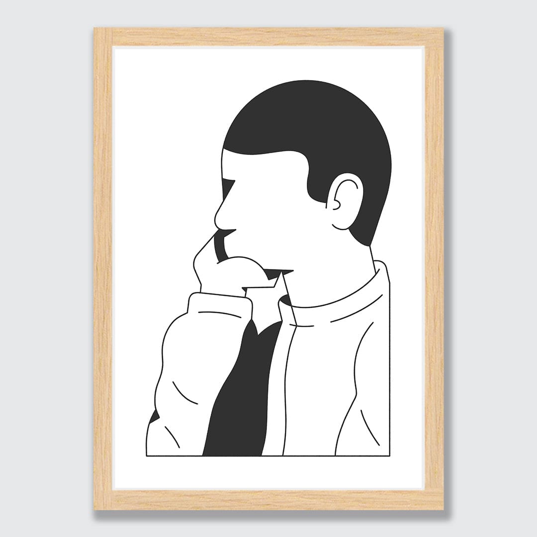 Block Art Print by Matt Jennings