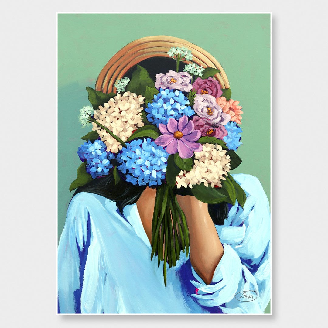Blossoming Blooms Art Print by Abbey Merson