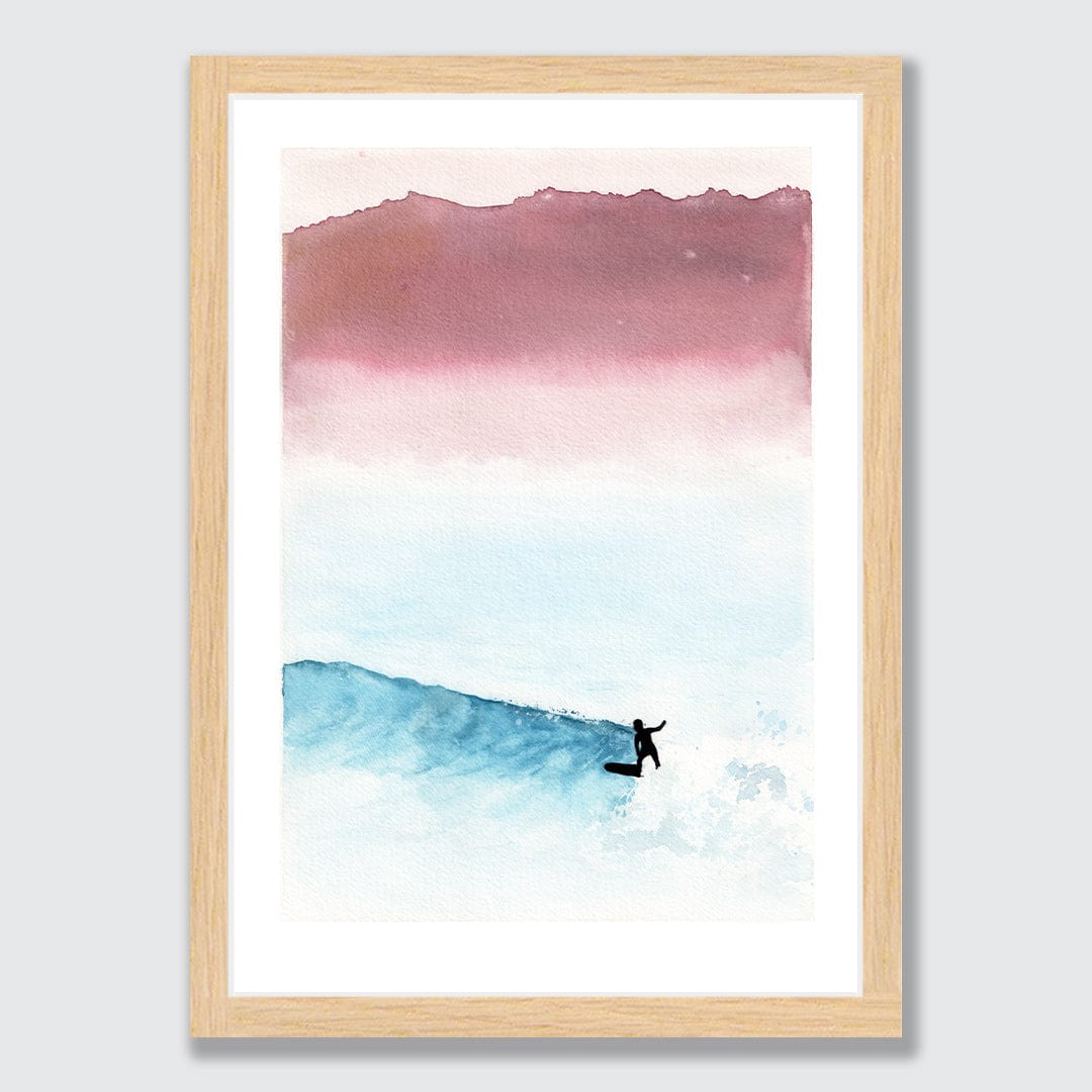 Blue Hour Art Print by Laura Feller