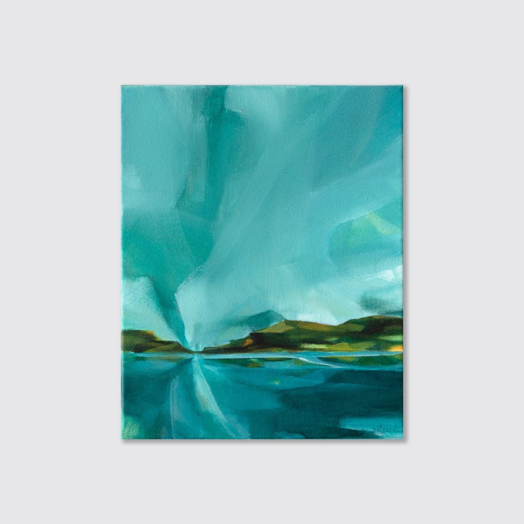 Blue Sky Original Painting by Holly Roach