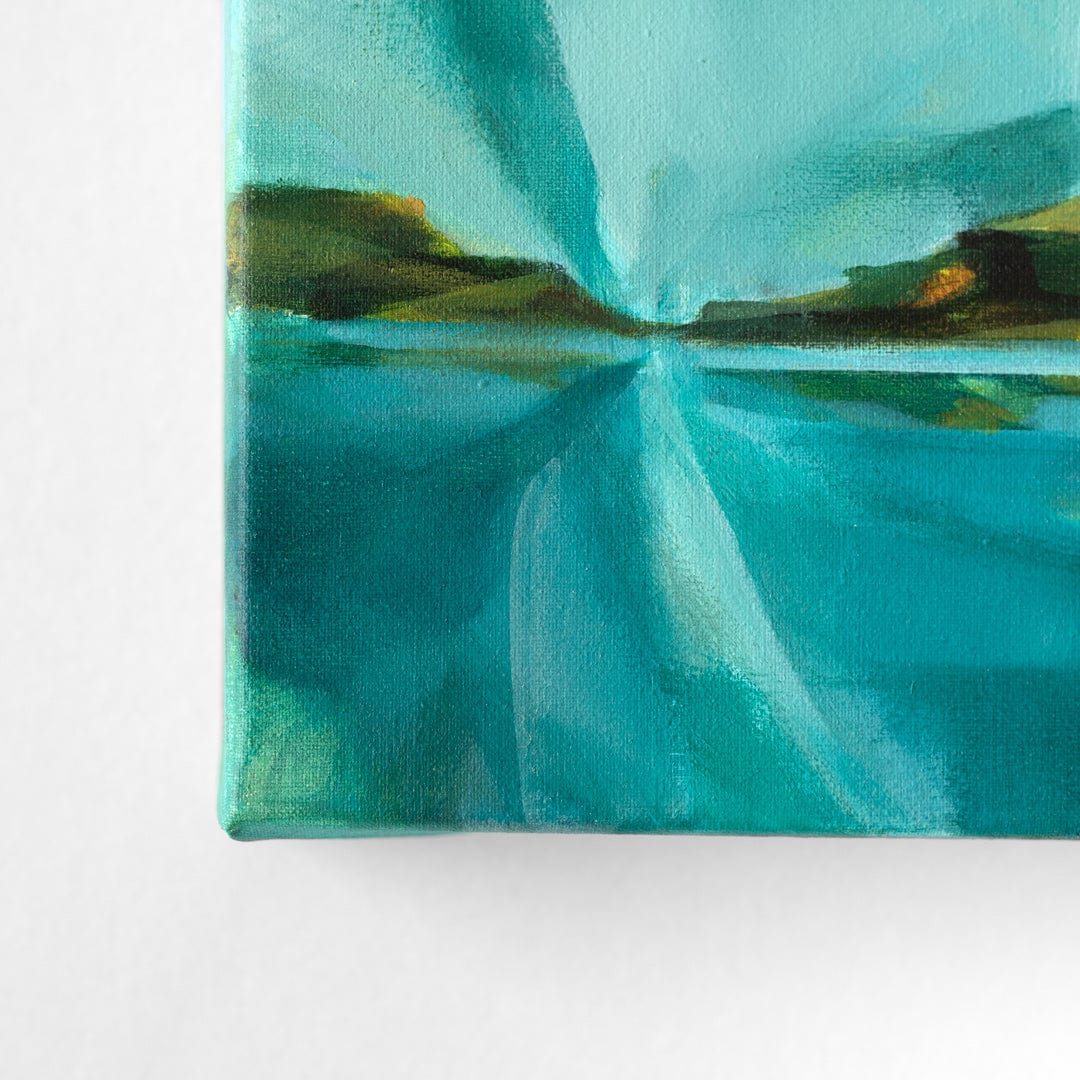 Blue Sky Original Painting by Holly Roach