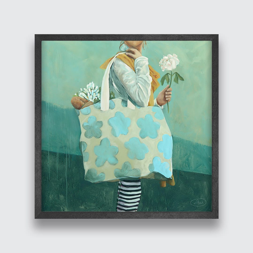 Bread and Blooms Art Print by Abbey Merson