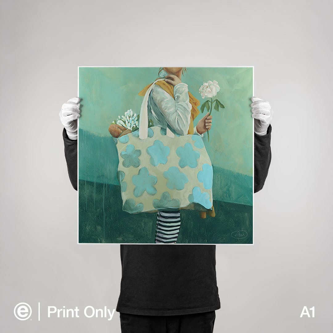 Bread and Blooms Art Print by Abbey Merson