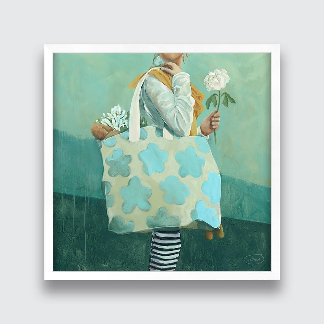 Bread and Blooms Art Print by Abbey Merson