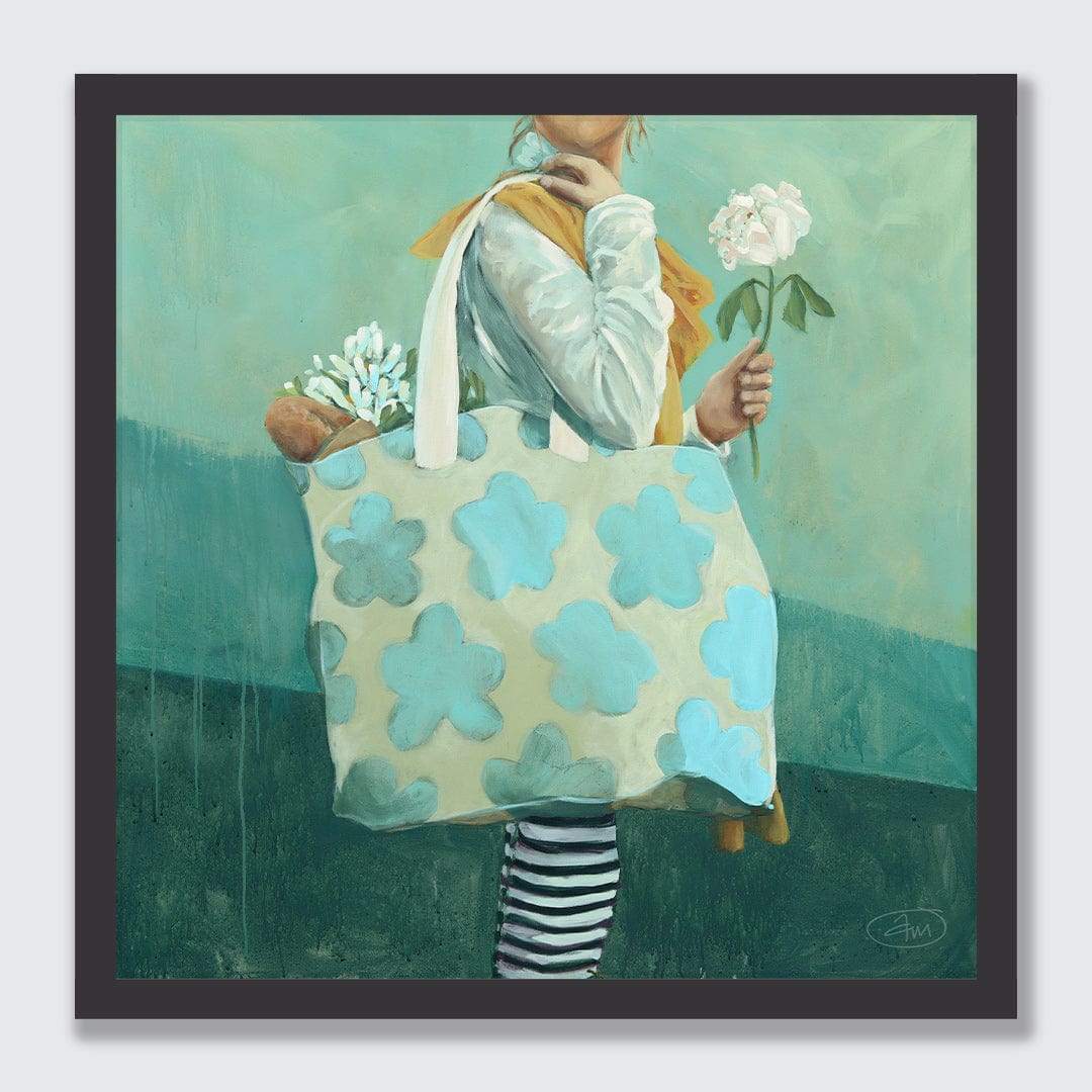 Bread and Blooms Art Print by Abbey Merson