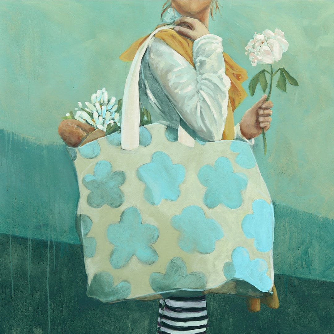 Bread and Blooms Art Print by Abbey Merson