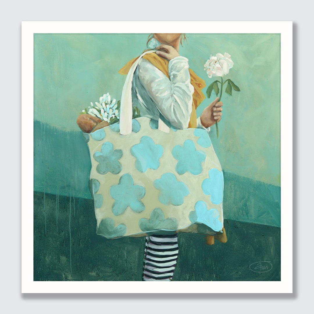 Bread and Blooms Art Print by Abbey Merson